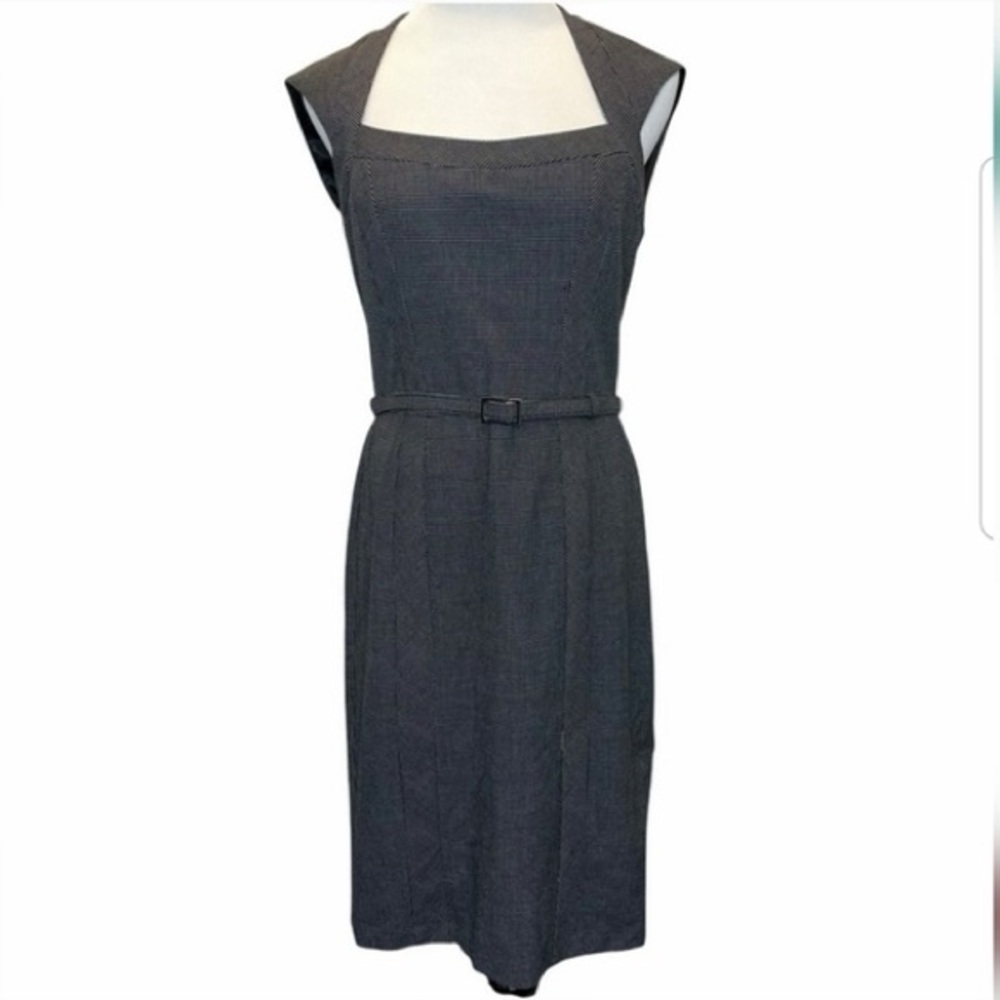 WHBM Black & White Dress
